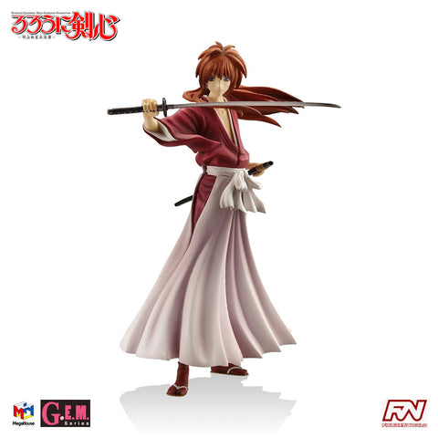 Himura Kenshin Gem Series PVC Figure - Rurouni Kenshin: Meiji Swordsman Romantic Story