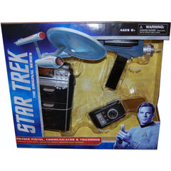 STAR TREK Landing Party Role Play Set (Phaser Pistol, Communicator and Science Tricorder)