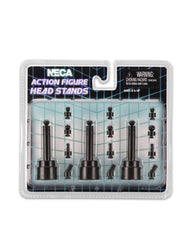 NECA Action Figure Head Display Stands (3-Pack)