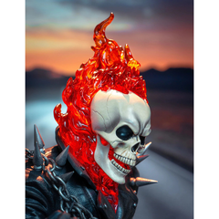 MARVEL COMICS: Ghost Rider 1/6 Scale Resin Mini Bust