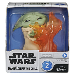 STAR WARS: THE BOUNTY COLLECTION SERIES 2 The Child Collectible Toy 2.2-Inch “Baby Yoda” Stopping Fire Pose Figure