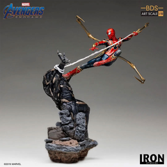 AVENGERS ENDGAME: Iron Spider Vs Outrider BDS Art Scale 1/10 Statue