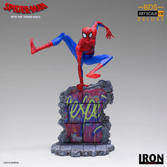 SPIDER-MAN: INTO THE SPIDER-VERSE: Peter B. Parker BDS Art Scale 1/10 Statue