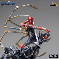 AVENGERS ENDGAME: Iron Spider Vs Outrider BDS Art Scale 1/10 Statue