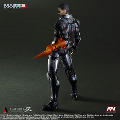 MASS EFFECT 3 Commander Shepard Play Arts KAI Action Figure