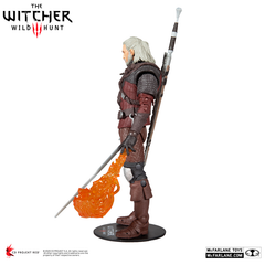 THE WITCHER 3: WILD HUNT: Geralt of Rivia (Wolf Armor) Action Figure