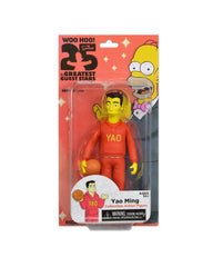 THE SIMPSONS 25th ANNIVERSARY: Yao Ming Collectible Action Figure
