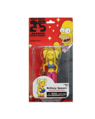 THE SIMPSONS 25th ANNIVERSARY: Britney Spears Collectible Action Figure