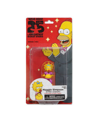 THE SIMPSONS 25th ANNIVERSARY: Maggie Simpson (Pink Jumpsuit) Collectible Action Figure