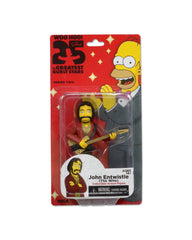 THE SIMPSONS 25th ANNIVERSARY: John Entwistle (The Who) Collectible Action Figure