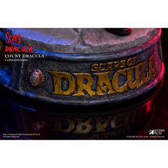 SCARS OF DRACULA: Christopher Lee as Count Dracula ¼ Scale Mixed Media Polyresin Statue