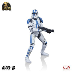 STAR WARS: The Black Series Archive 501st Legion Clone Trooper Lucasfilm 50th Anniversary 6-Inch Scale Action Figure