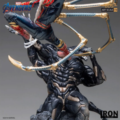 AVENGERS ENDGAME: Iron Spider Vs Outrider BDS Art Scale 1/10 Statue