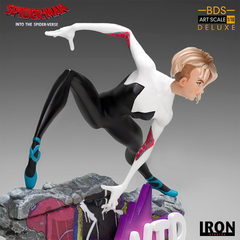 SPIDER-MAN: INTO THE SPIDER-VERSE: Spider-Gwen Deluxe BDS Art Scale 1/10 Statue