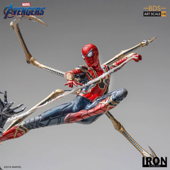 AVENGERS ENDGAME: Iron Spider Vs Outrider BDS Art Scale 1/10 Statue