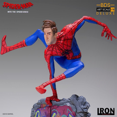 SPIDER-MAN: INTO THE SPIDER-VERSE: Peter B. Parker BDS Art Scale 1/10 Statue