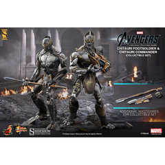 THE AVENGERS: Chitauri Commander and Chitauri Commander 1:6 Scale Movie Masterpiece Figure Set
