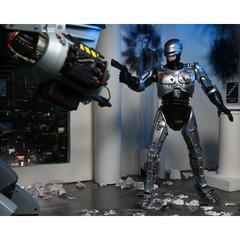 ROBOCOP: Ultimate Battle-Damaged RoboCop with Mechanical Chair 7-Inch Scale Action Figure