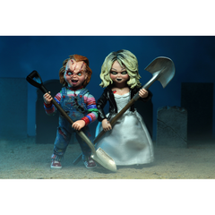BRIDE OF CHUCKY: Ultimate Chucky & Tiffany 7-Inch Scale Action Figure 2-Pack