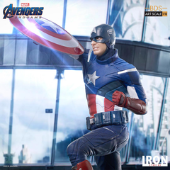 AVENGERS ENDGAME: Captain America 2012 BDS Art Scale 1/10 Statue