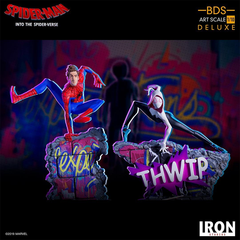 SPIDER-MAN: INTO THE SPIDER-VERSE: Peter B. Parker BDS Art Scale 1/10 Statue