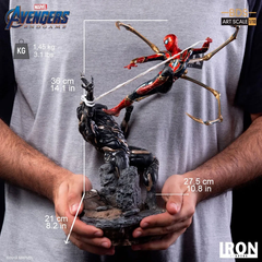 AVENGERS ENDGAME: Iron Spider Vs Outrider BDS Art Scale 1/10 Statue