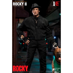 ROCKY II: Rocky Balboa (Black Suit) 1/6 Scale Collectible Figure Deluxe Version