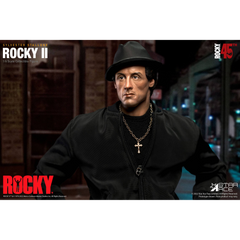 ROCKY II: Rocky Balboa (Black Suit) 1/6 Scale Collectible Figure Deluxe Version