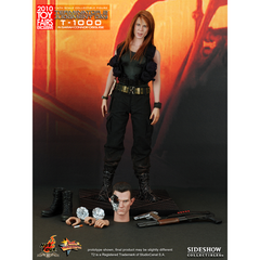 TERMINATOR 2: JUDGMENT DAY T-1000 in Sarah Connor Disguise 1:6 Scale Movie Masterpiece Figure