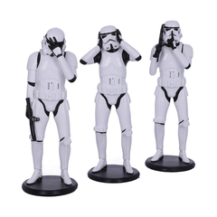 ORIGINAL STORMTROOPER: Three Wise Stormtrooper Statue Set