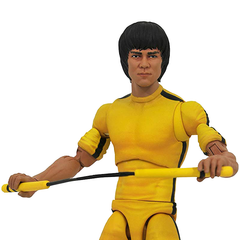 BRUCE LEE Select Action figure Yellow Jumpsuit