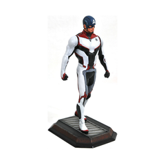 MARVEL MOVIE GALLERY: AVENGERS ENDGAME Captain America Team Suit PVC Diorama