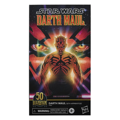 STAR WARS: The Black Series Darth Maul (Sith Apprentice) Lucasfilm 50th Anniversary 6-Inch Scale Action Figure