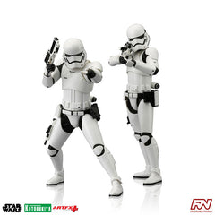 STAR WARS: First Order Stormtrooper ArtFX+ Statue Two Pack