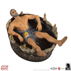 THE WITCHER 3 - WILD HUNT: Geralt in the Bath Statuette