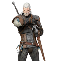 THE WITCHER 3: WILD HUNT: Deluxe Hearts of Stone Geralt Figure