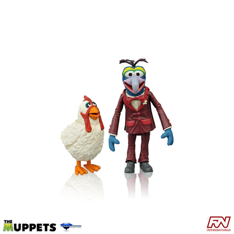 THE MUPPETS SELECT: Series 1 Gonzo & Camilla Action Figure Set