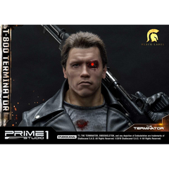 THE TERMINATOR: T-800 Terminator 1:2 Scale Statue Deluxe Version High Definition Museum Masterline Black Label