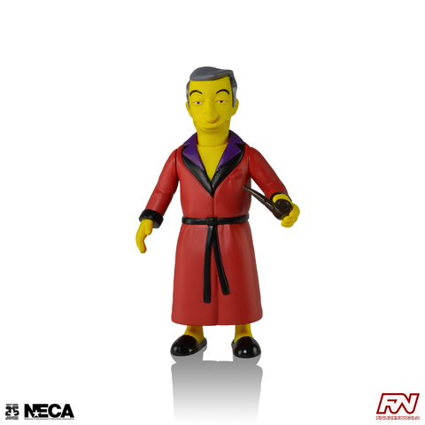 THE SIMPSONS 25th ANNIVERSARY: Hugh Hefner Collectible Action Figure