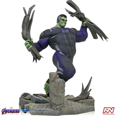MARVEL MOVIE GALLERY: AVENGERS ENDGAME Hulk Deluxe PVC Diorama