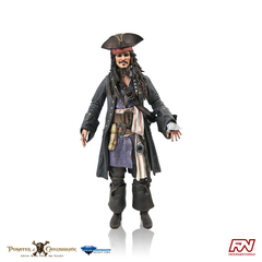 PIRATES OF THE CARIBBEAN: Jack Sparrow 7-Inch Scale Action Figure