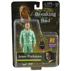 BREAKING BAD: Previews Exclusive Jesse Pinkman Blue Hazmat Action Figure