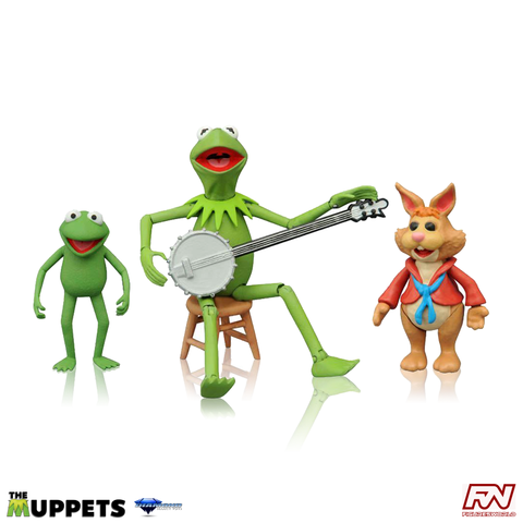 THE MUPPETS SELECT: Series 1 Kermit & Bean Action Figure Set