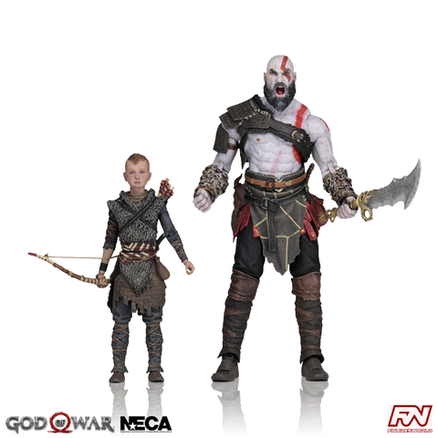 GOD OF WAR (2018): Ultimate Kratos & Atreus 7-Inch Scale Action Figure 2-Pack