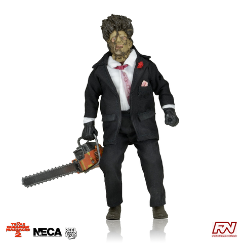 TEXAS CHAINSAW MASSACRE 2: Leatherface 8-Inch Clothed Figure