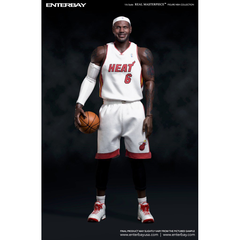 NBA Collection: Miami Heat LeBron James 1:6 Scale Real Masterpiece Figure