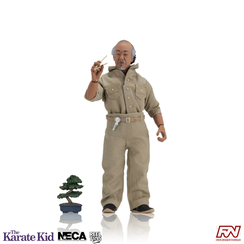 THE KARATE KID: Mr. Miyagi 8-Inch Scale Clothed Action Figure
