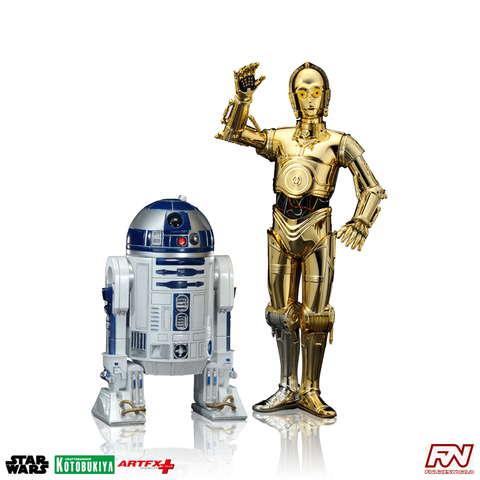 STAR WARS: C-3PO & R2-D2 ArtFX+ Statue Two Pack