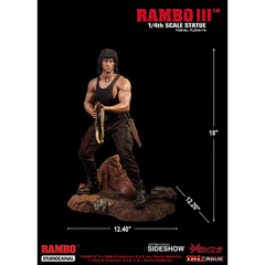 Rambo Ⅲ 1/4 Scale Premium Statue