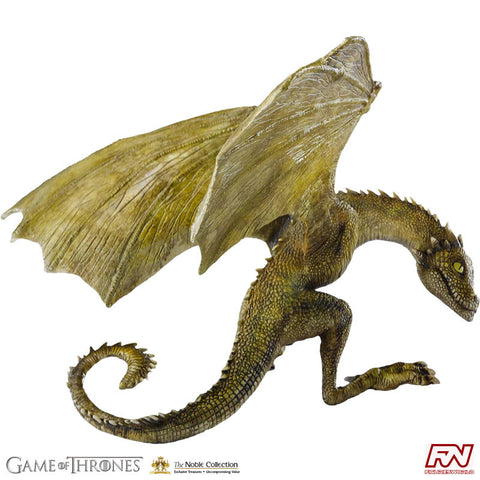 GAME OF THRONES: Rhaegal Baby Dragon Statue